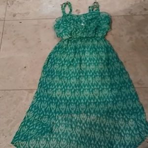 Greenish blueish dress